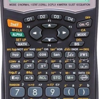 Sharp EL-W506 Write-View Advanced Solar Scientific Calculator